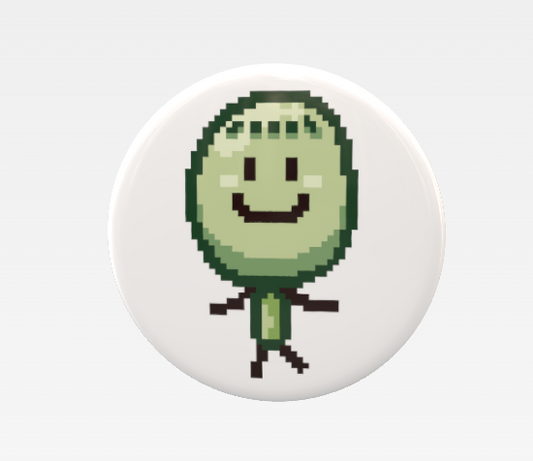 ずんだの缶バッジ