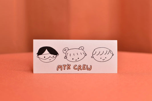【MTK crew】ゆるステッカー