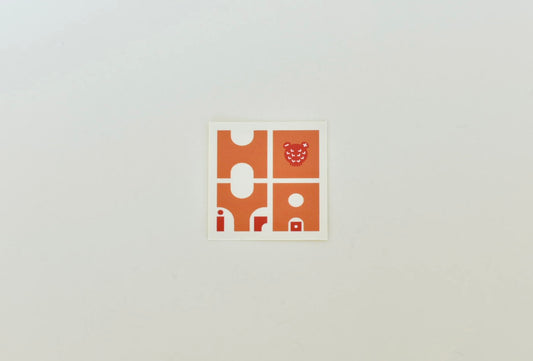 会社ロゴステッカー