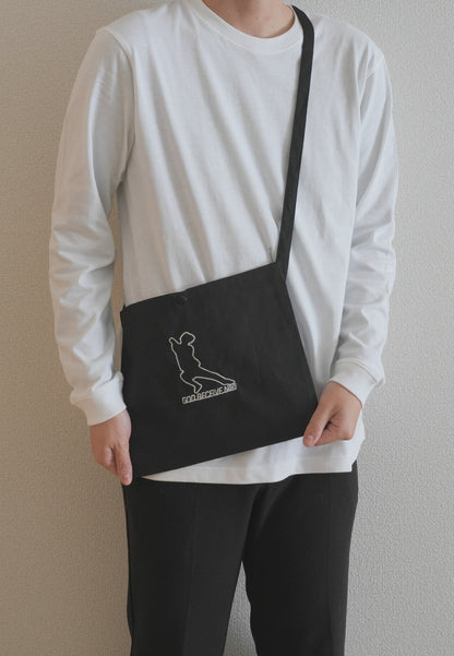 神レシーブニキ刺繍サコッシュ